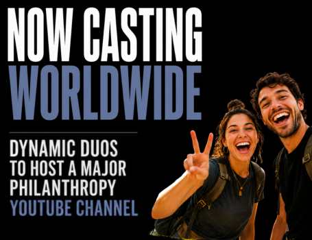 Philanthropy Channel Hosts - Reality TV Now Casting Link