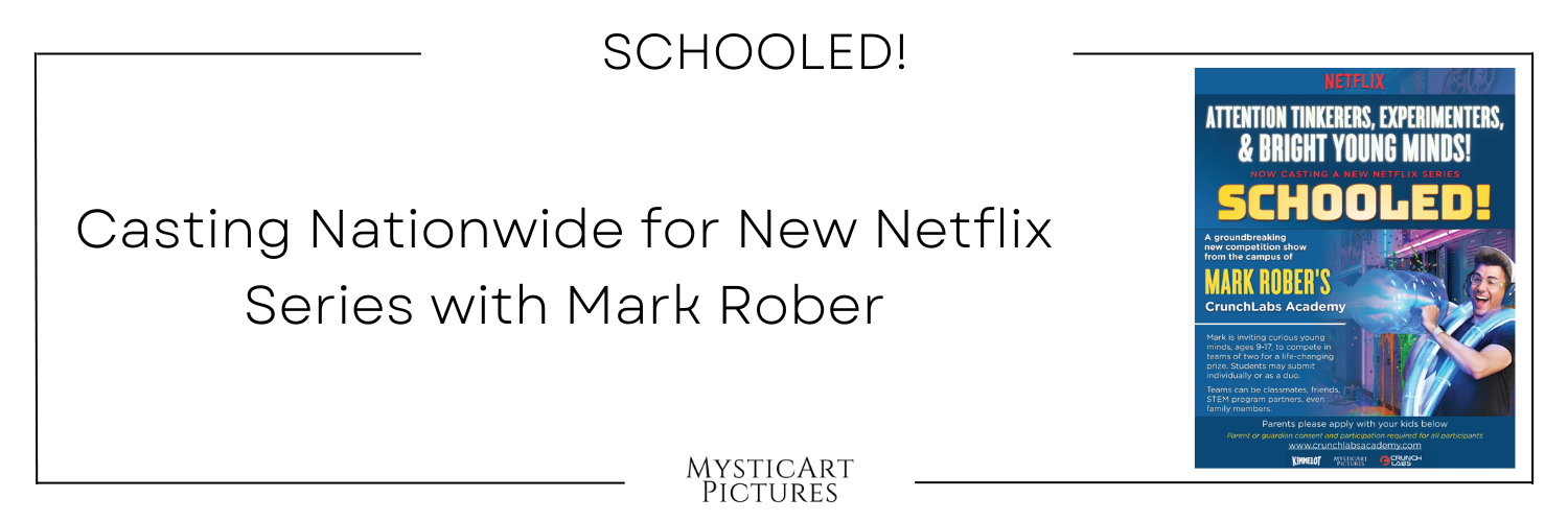 Image related to CASTING NATIONWIDE FOR NEW NETFLIX SERIES WITH MARK ROBER!