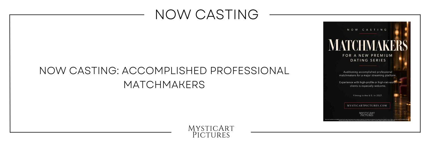 Image related to NOW CASTING: MATCHMAKERS