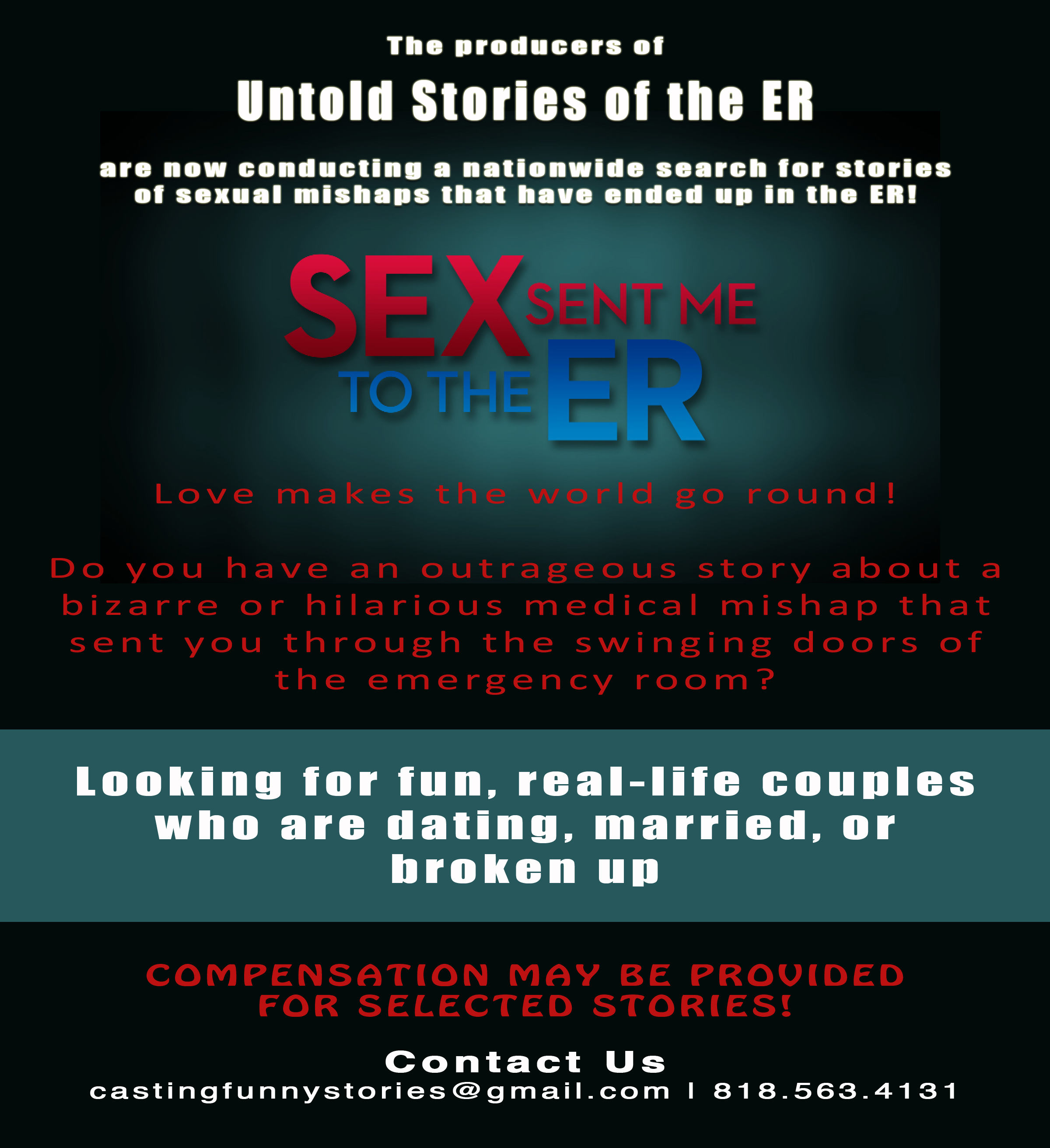 Sex sent me to the er
